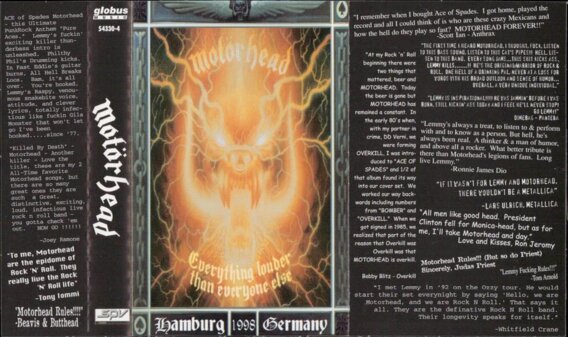 Everything louder than everyone else