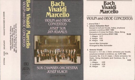 Violin and oboe concertos