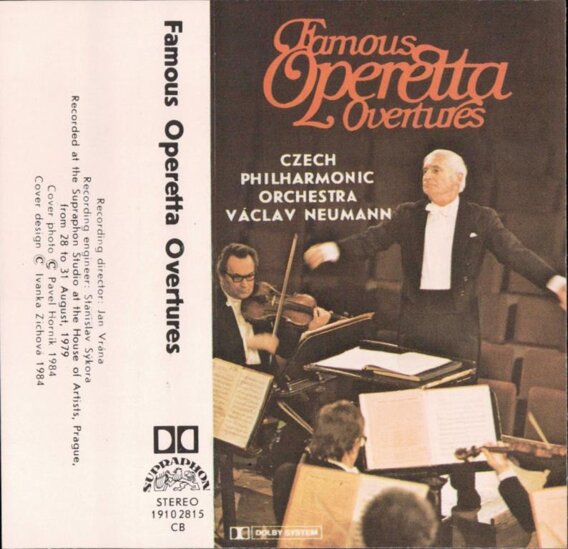 Famous operetta overtures