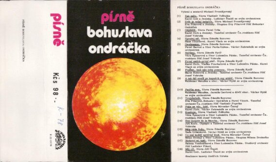 Písně Bohuslava Ondráčka