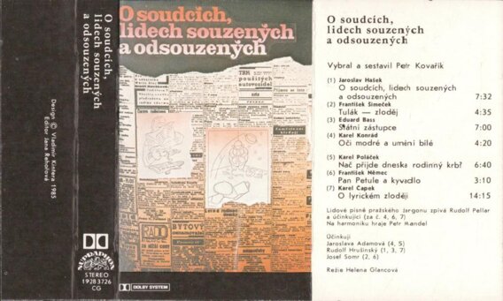 O soudcích, lidech souzených a odsouzených