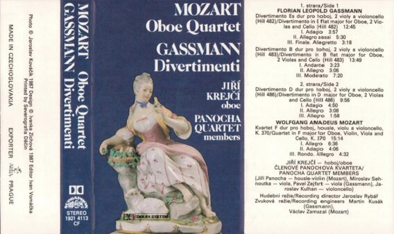 Oboe Quartet, Divertimenti