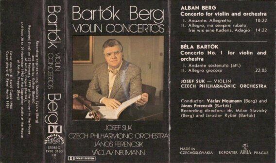 Barták Berg violin concertos
