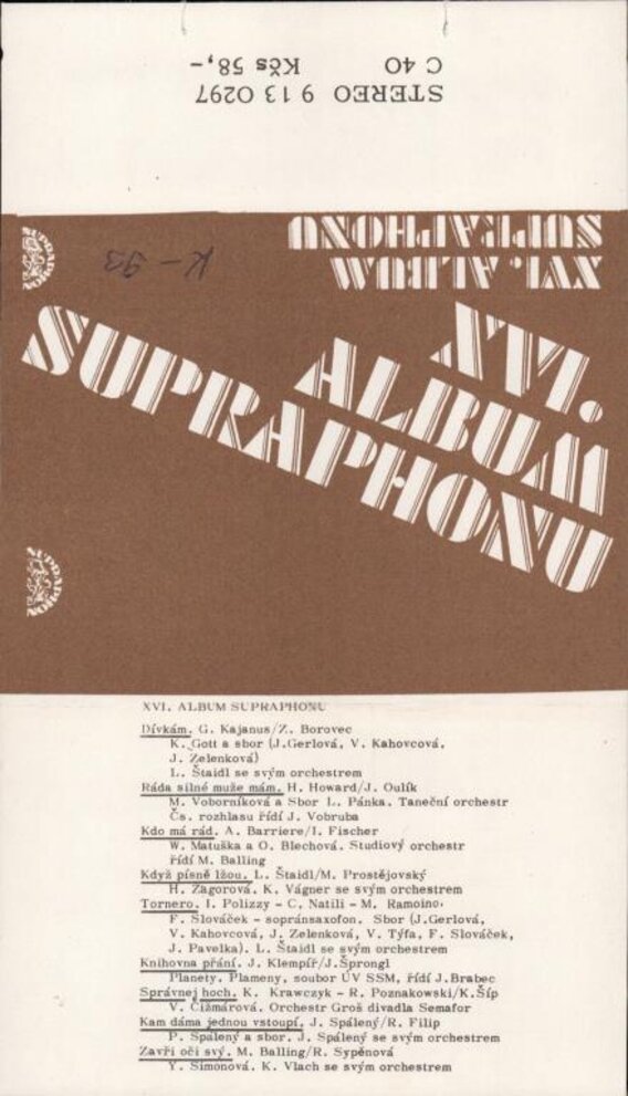 XVI. Album Supraphonu