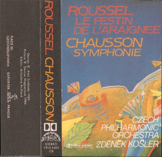 Roussel le festin de l'araignee - Chausson symphonie