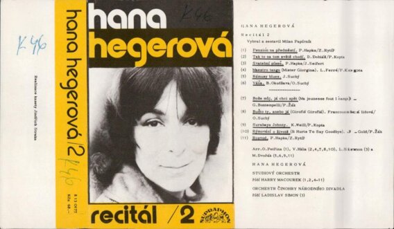 Hana Hegerová - recitál 2