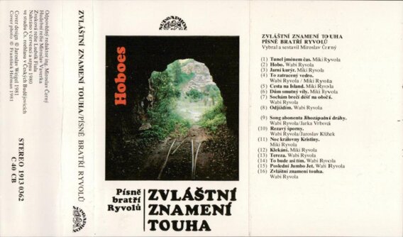 Písně bratří Ryvolů - Zvláštní znamení touha