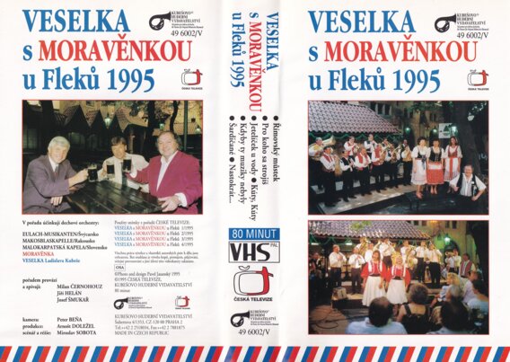 Veselka s Moravěnkou u Fleků 1995