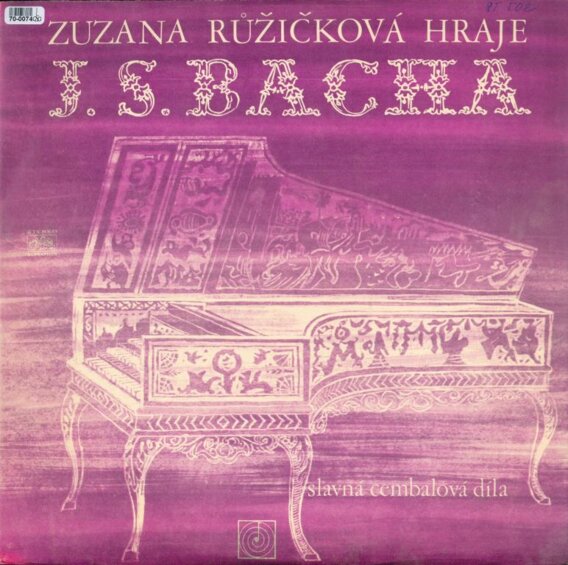 Zuzana Růžičková hraje J. S: Bacha