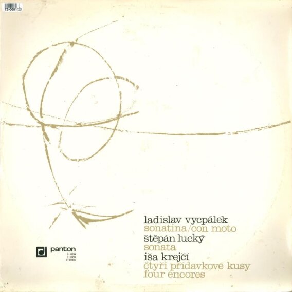 Soudobá houslová tvorba - Vycpálek, Lucký, Krejčí