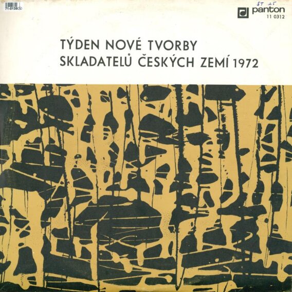 Týden nové tvorby skladatelů Českých zemí 1972 - Kučera, Čotek, Chlubna, Lucký