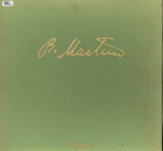 B. Martinů - život, dílo, myšlenky