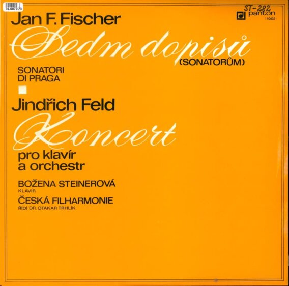 Sedm dopisů, Koncert pro klavír a orchestr