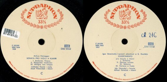 Sonáta pro violu a klavír, Divertimento