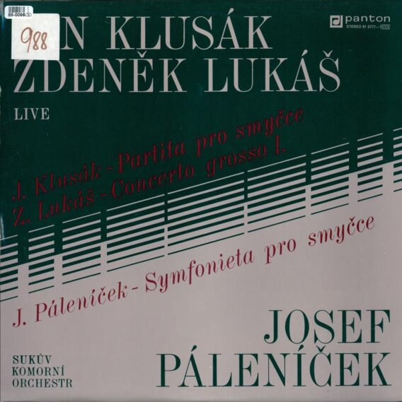 Partita pro smyčce, Concerto Grosso, Symfonieta pro smyčce