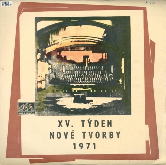 XV. týden nové tvorby 1971