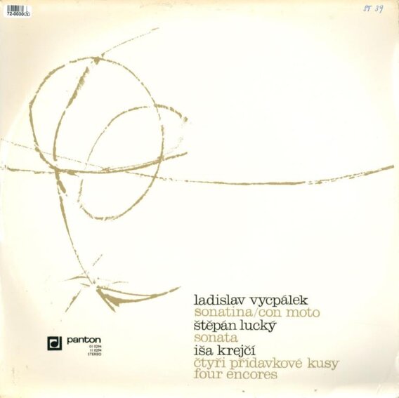 Soudobá houslová tvorba - Vycpálek, Lucký, Krejčí