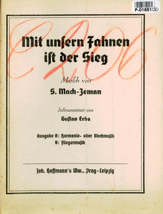 Mit unsern Fahnen ist der Sieg