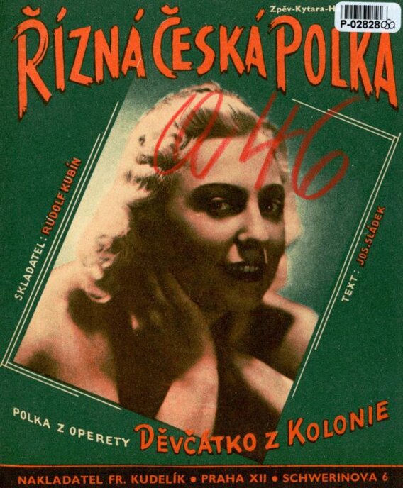 Děvčátko z kolonie - Řízná Česká polka
