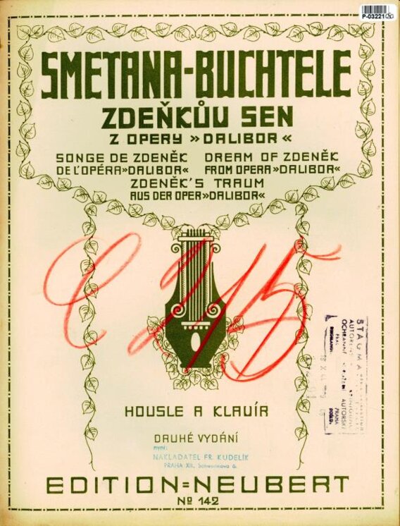 Edition Neubert 142 - Zdeňkův sen