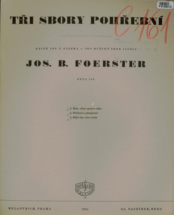 Tři sbory pohřební