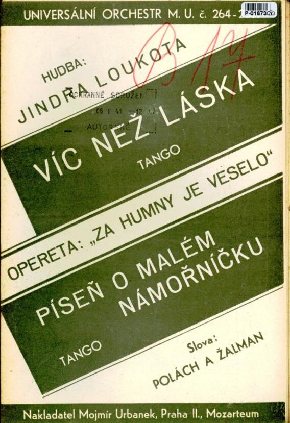 Universální orchestr M. U. č. 264 - 265