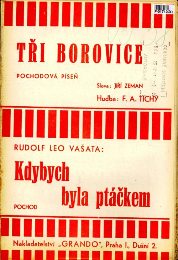 Tři borovice, Kdybych byla ptáčkem