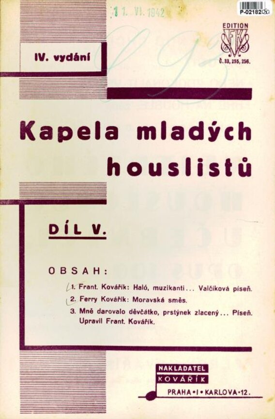 Kapela mladých houslistů - díl V.