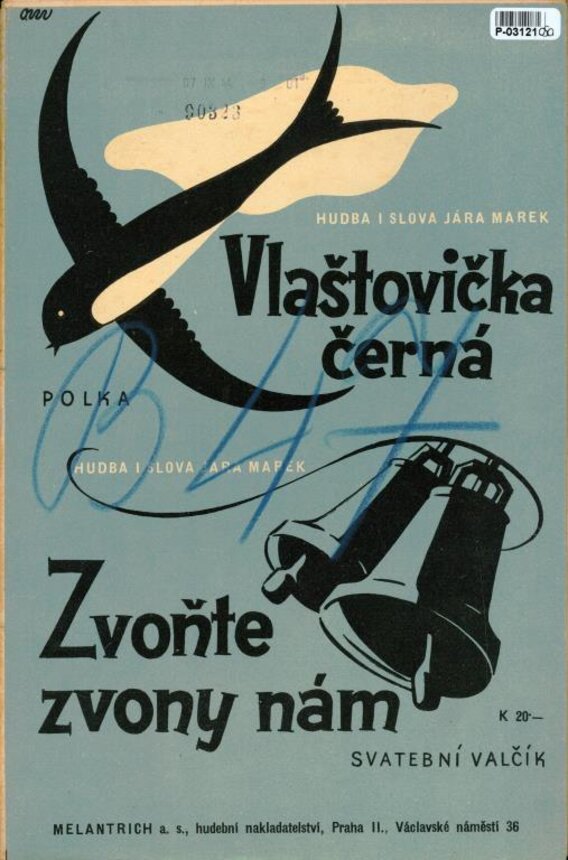 Vlaštovička černá, Zvoňte zvony nám
