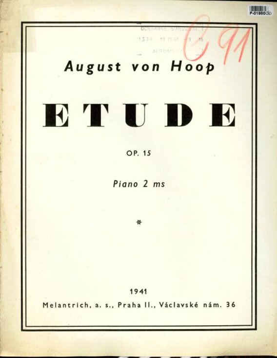 Etude op. 15