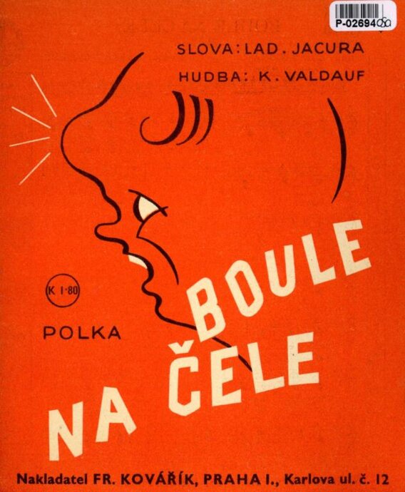 Boule na čele