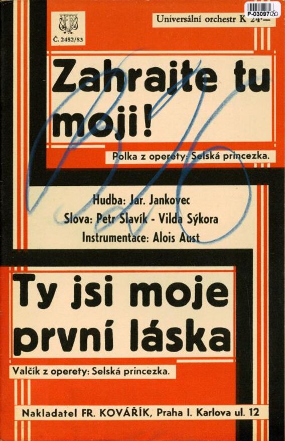 Universální orchestr č. 2482/83 - Zahrajte tu moji!, Ty jsi moje první láska