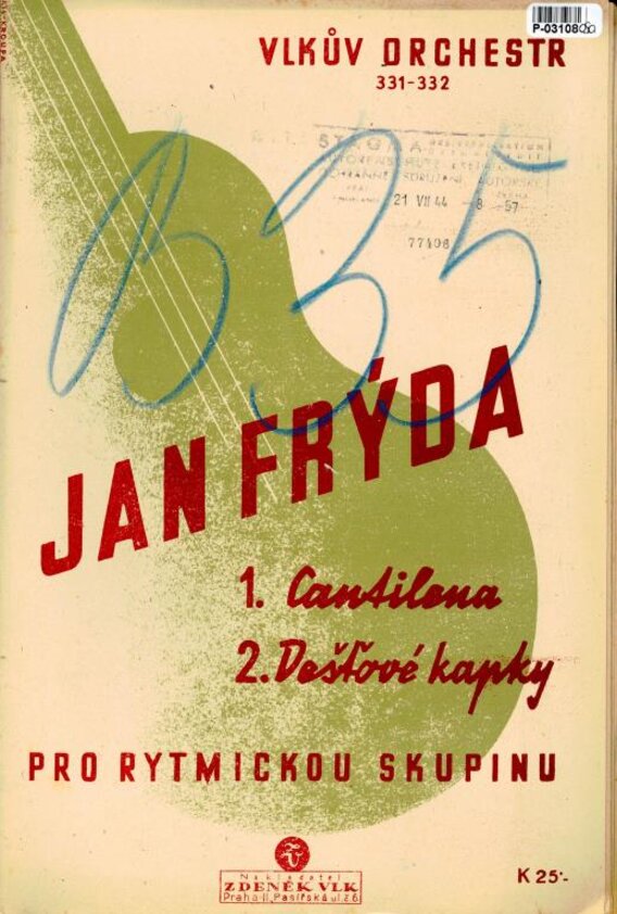 Vlkův orchestr 331 -332 - 1. Cantilena, 2. Deš'tové kapky