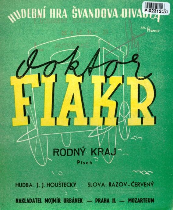 Hudební hra Švandova divadla - Doktor Fiakr - Rodný kraj