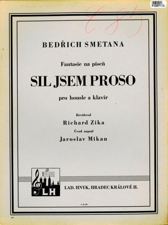 Fantasie na píseň Sil jsem proso