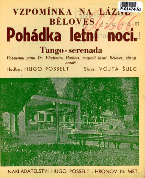 Vzpomínka na lázně Běloves - Pohádka letní noci