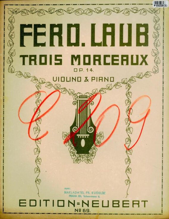 Edition Neubert 69 - Trois Morceaux
