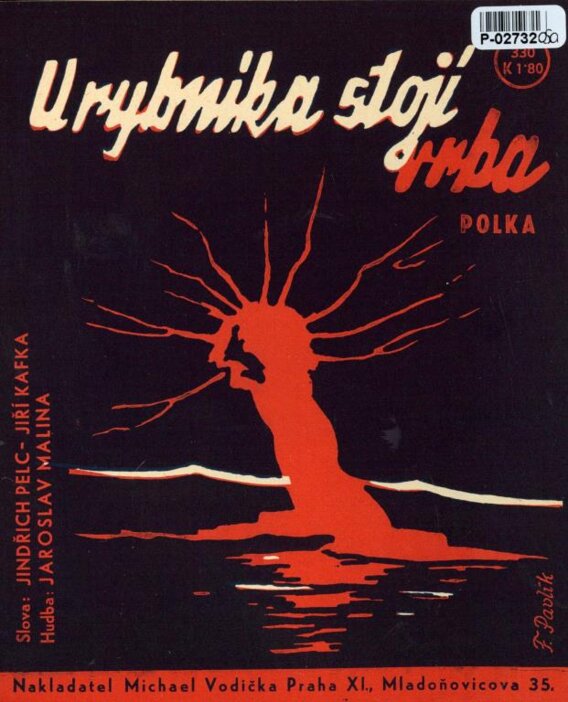 U rybníka stojí ryba