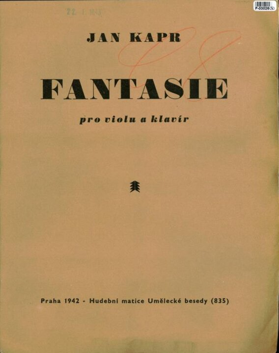 Fantasie pro violu a klavír