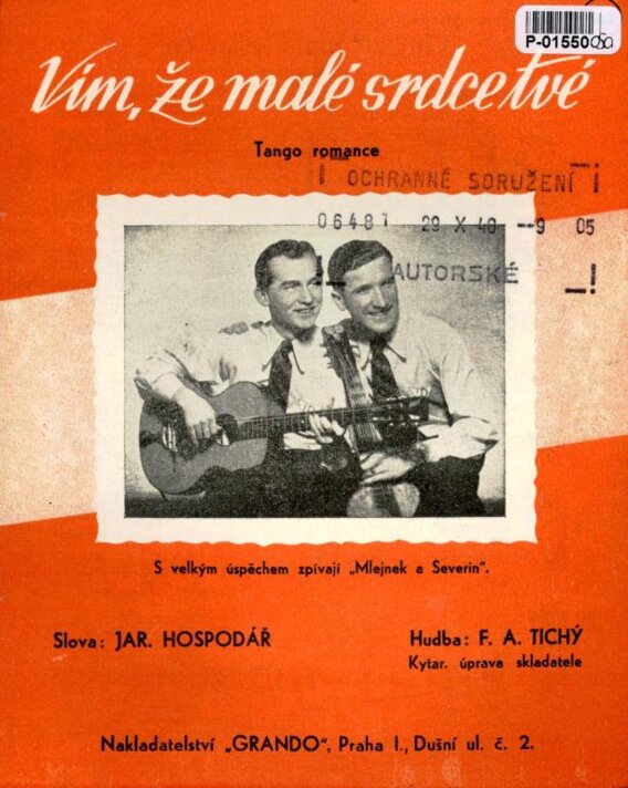 Vím, že malé srdce tvé