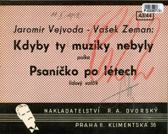 Kdyby ty muziky nebyly, Psaníčko po létech