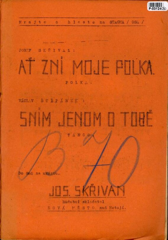Ať zní moje polka, Sním jenom o tobě