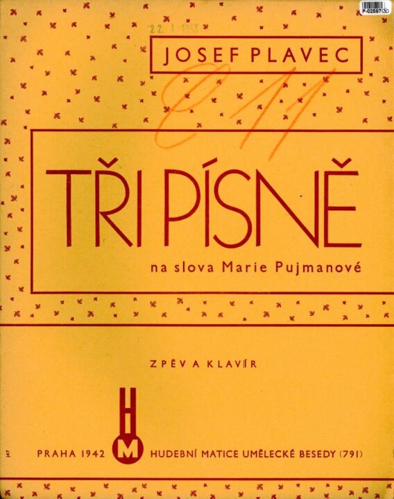 Tři písně na slova Marie Pujmanové