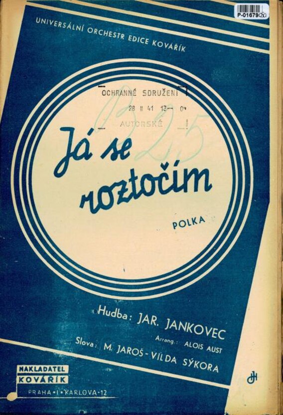 Universální orchestr edice Kovářík - Já se roztočím