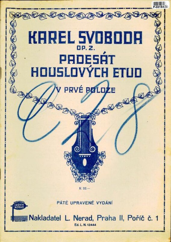 Padesát houslových etud v prvé poloze