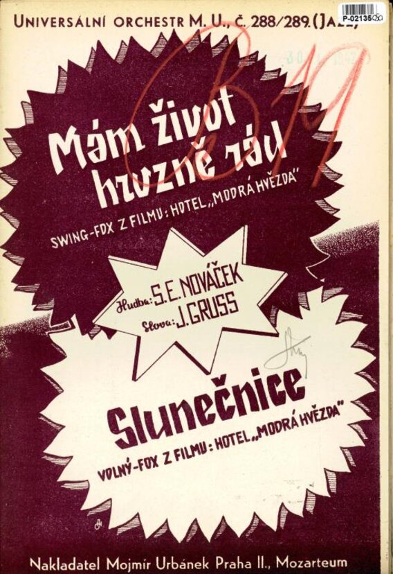 Universální orchestr M. U. č. 288/289 - Mám život hrozně rád, Slunečnice