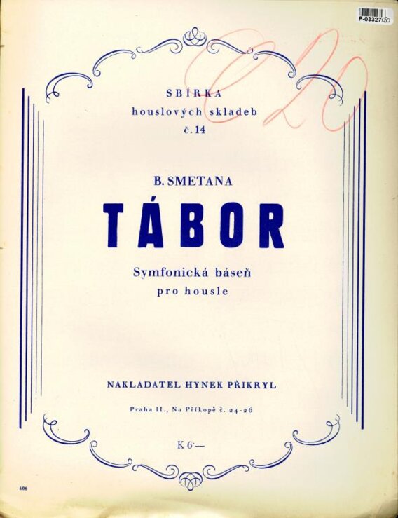 Sbírka houslových skladbe č. 14 - Tábor