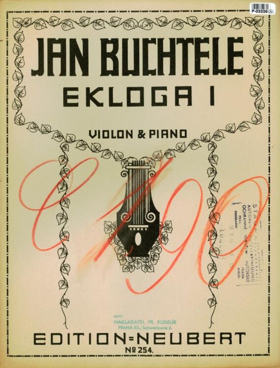 Edition Neubert 254 - Ekloga I