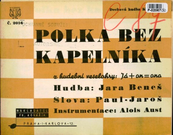 Dechová hudba č. 2016 - Polka bez kapelníka