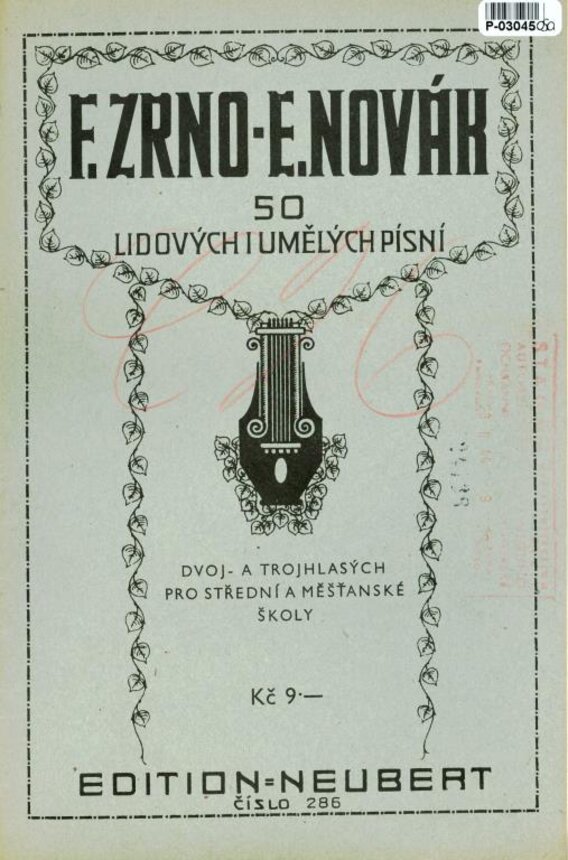 Edition Neubert 286 - 50 lidových umělých písní